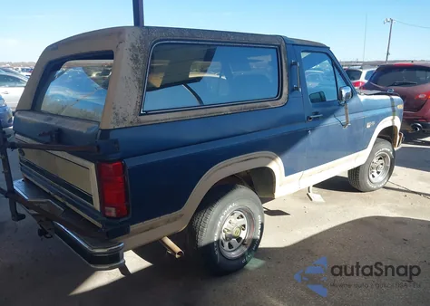 1986 Ford Bronco U100 z USA, uszkodzony, nr VIN 1FMDU15N6GLA59011